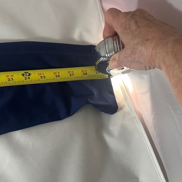 Nike DrFit Runnung Deep Blue Leggings - Picture 10 of 12